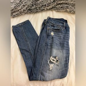 Hollister Ripped Boyfriend Jeans